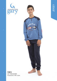 BOY'S PAJAMA M/L P40014 Tellini S.r.l. Wholesale Clothing